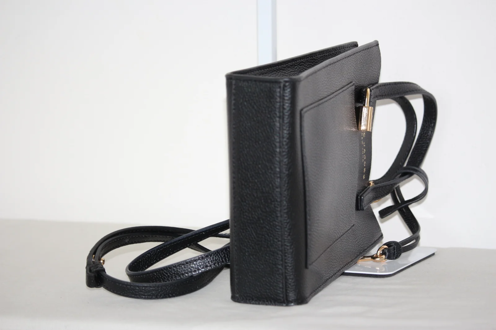 MARC JACOBS MICRO LEATHER 2-WAY TOTE BAG