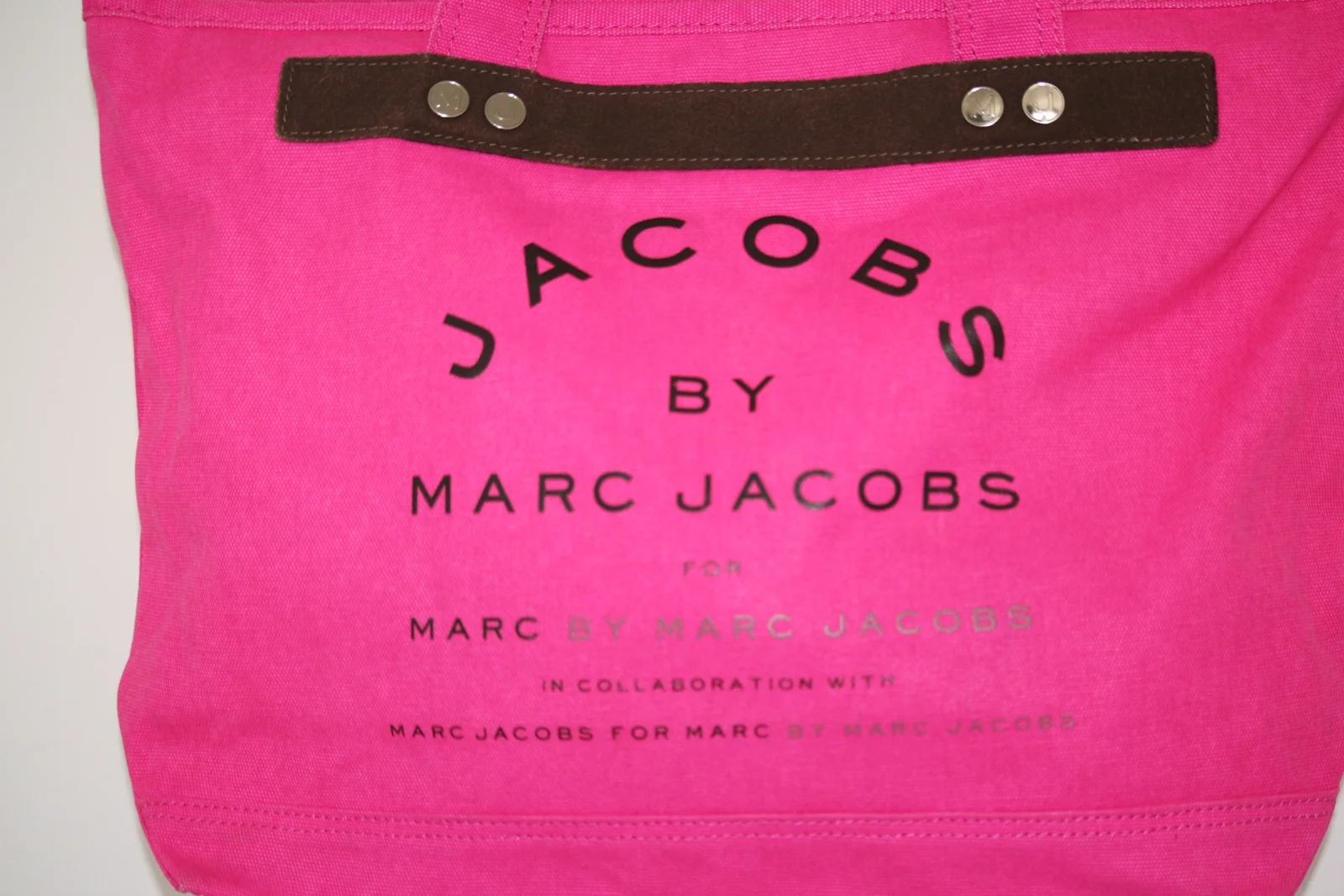 MARC JACOB'S COLLABORATION TAG TOTE BAG