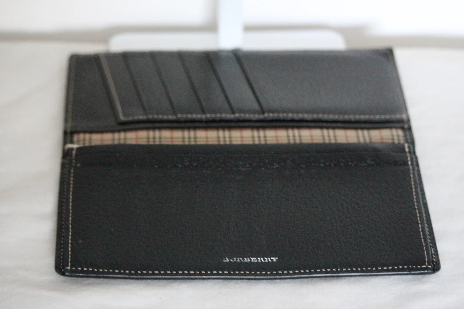 VINTAGE BURBERRY MEN'S LONG WALLET