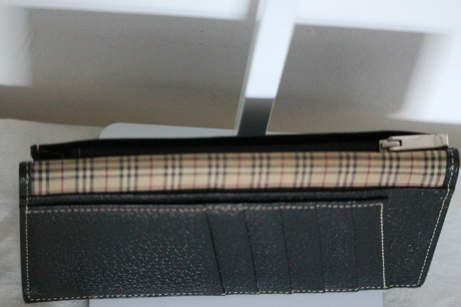 VINTAGE BURBERRY MEN'S LONG WALLET