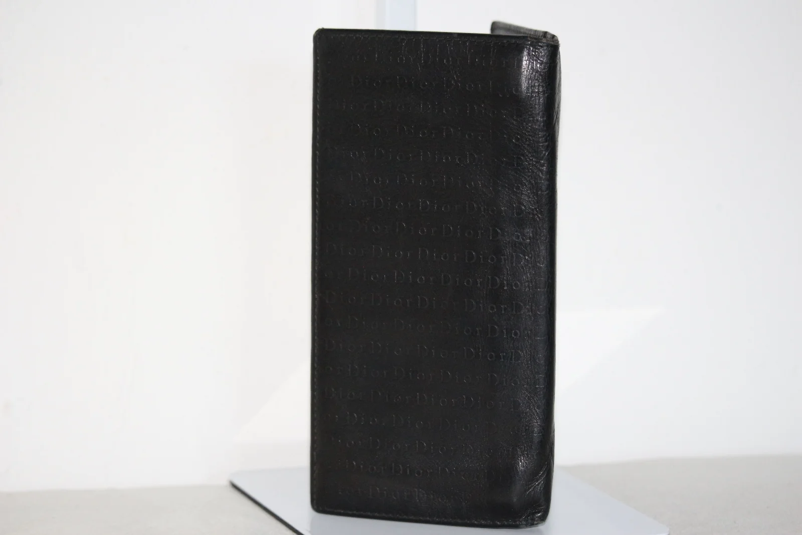 CHRISTIAN DIOR LEATHER BI-FOLD MEN'S LONG WALLET