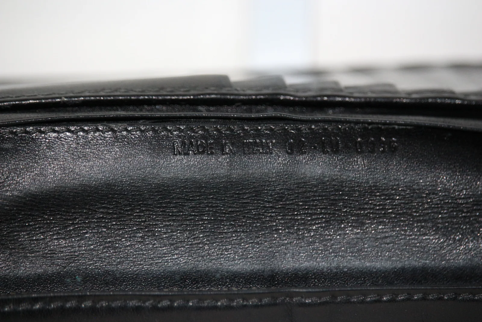 CHRISTIAN DIOR LEATHER BI-FOLD MEN'S LONG WALLET