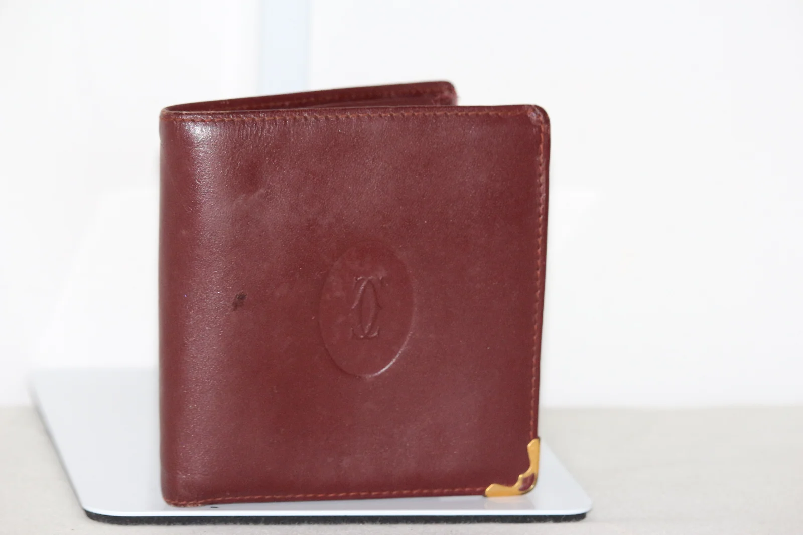 CARTIER LEATHER MEN'S VINTAGE FOLDING WALLET