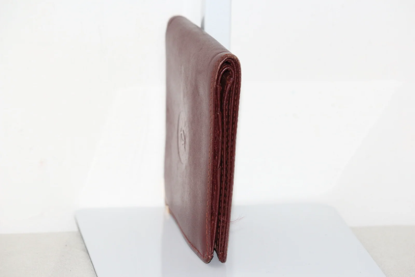 CARTIER LEATHER MEN'S VINTAGE FOLDING WALLET