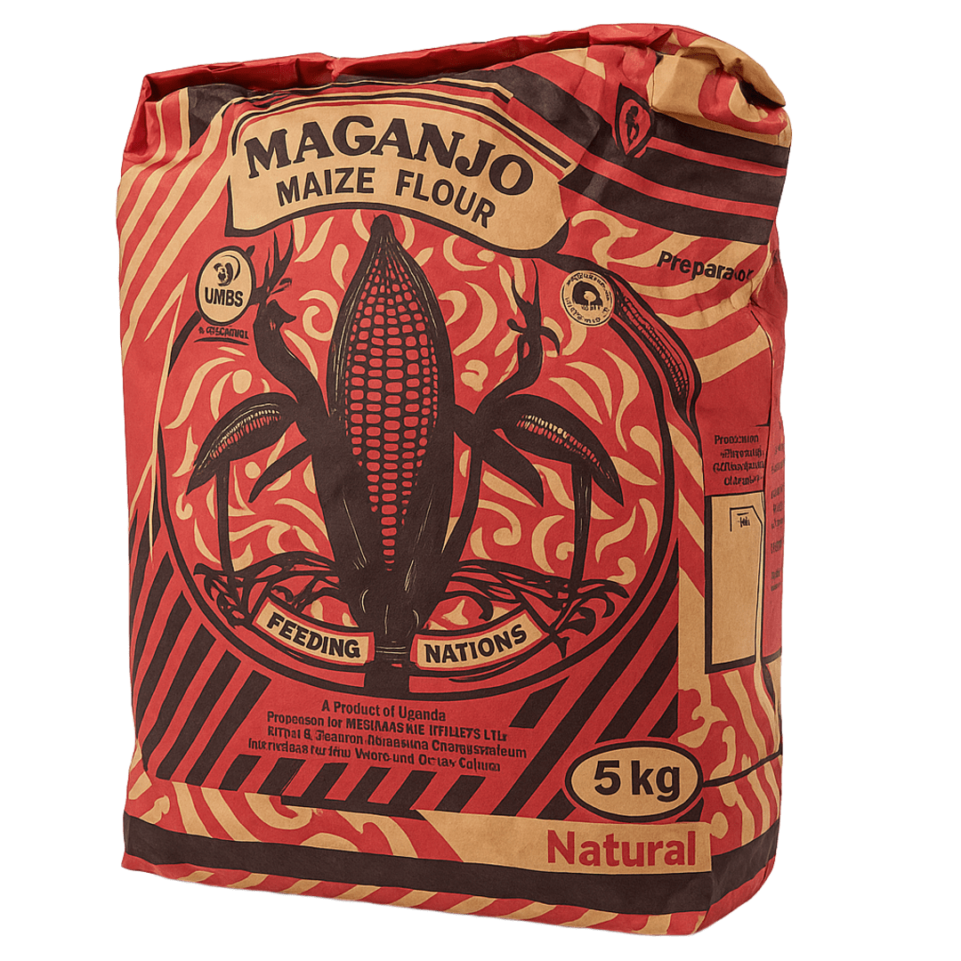 Maganjo Maize Flour 5kg – Ugandan Posho & Ugali Staple