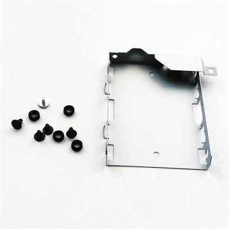 PS4 HDD Hard Drive Caddy + Screws & Anti-Vibration Seals