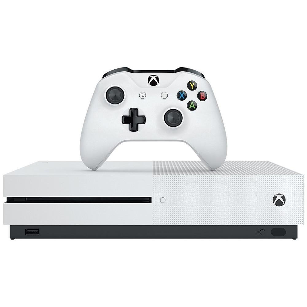 Microsoft Xbox One S 1TB White Disc Edition – Model 1681