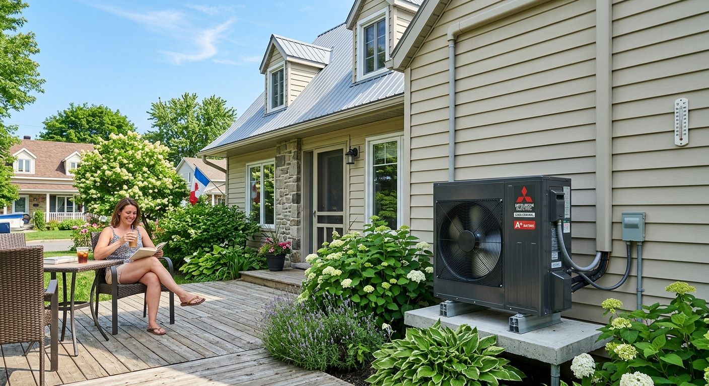 Thermopompe comme climatiseur : rester au frais cet été au Québec