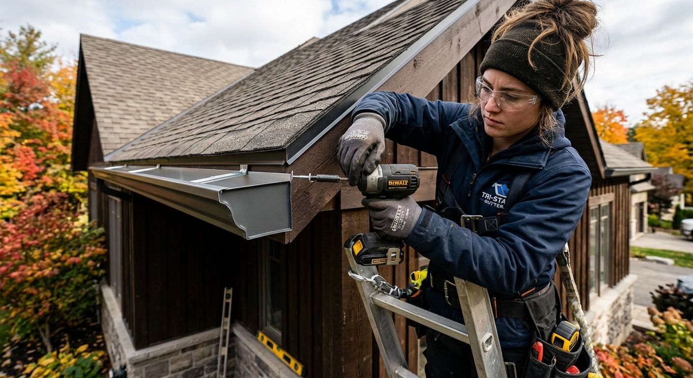 Signes que vos gouttières ont besoin d'être remplacées au Québec — photo 3