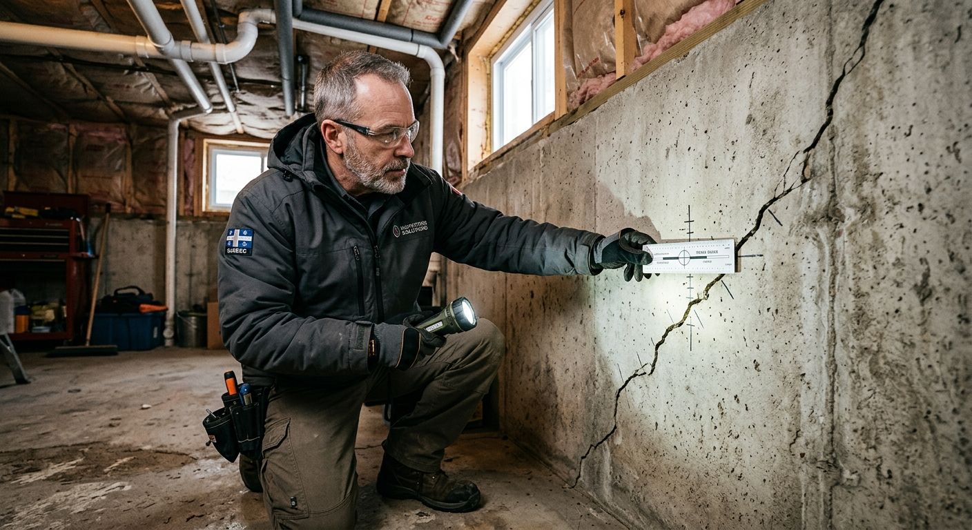 Les fissures de fondation : quand appeler un pro au Québec — photo 2