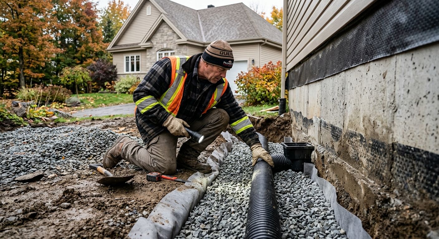 Entretien du drain : prévention et maintenance pour l'hiver 2026