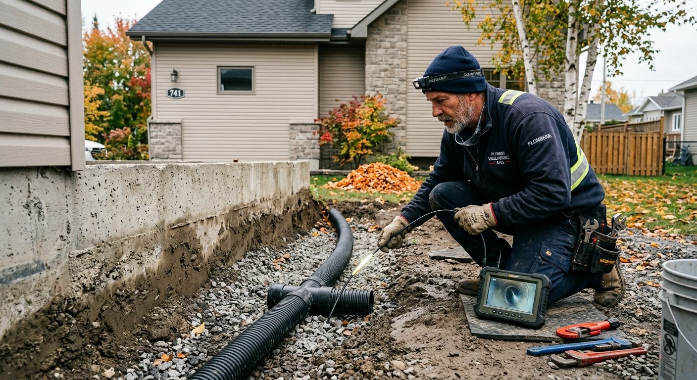 Drain de fondation neuf : budget et installation au Québec 2026 — photo 3