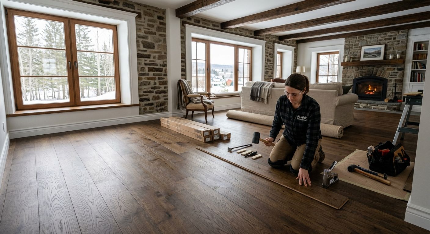 Plancher de bois franc vs stratifié : quel choix pour votre maison québécoise — photo 2