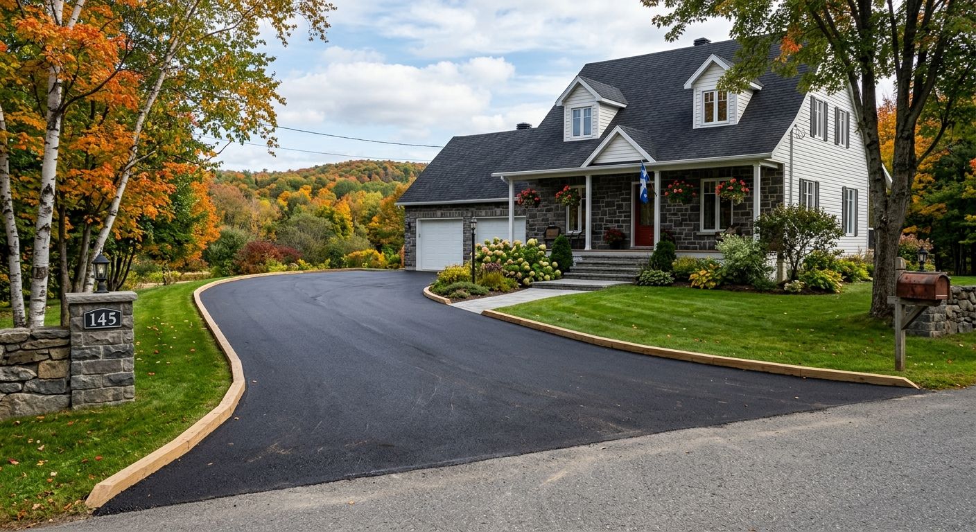 Pavage noir vs couleur : impact sur la chaleur et durabilité au Québec