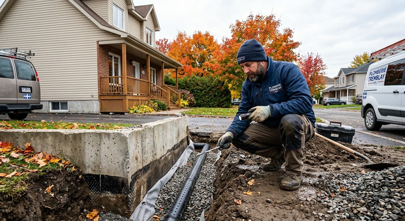 Drain de fondation : quel matériau choisir au Québec 2026 — photo 3