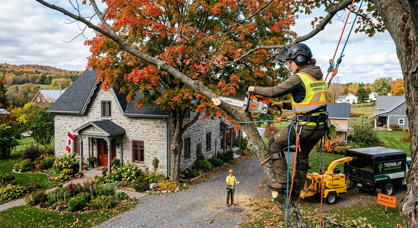 Émondage d'arbre : économiser avec un permis municipal au Québec 2026 — photo 2
