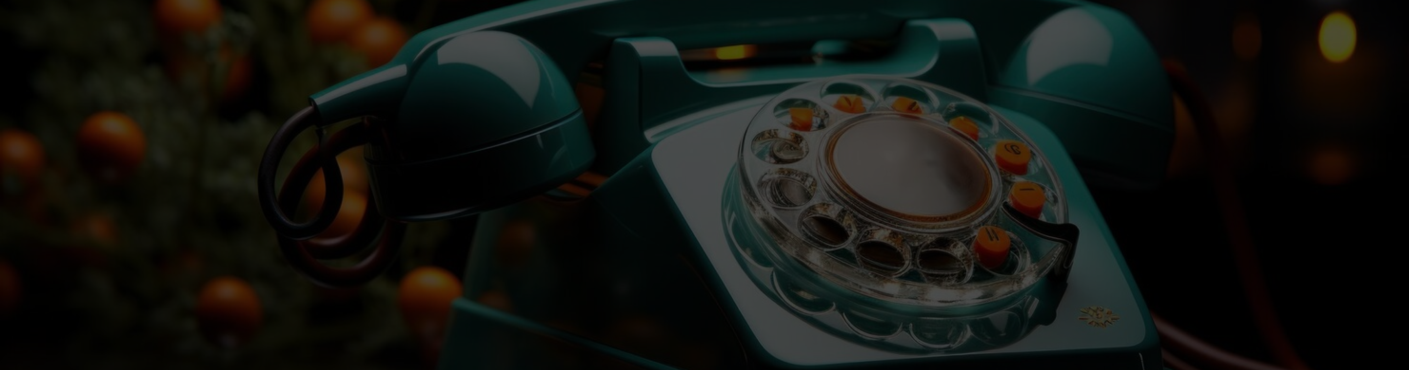 Vintage telephone background