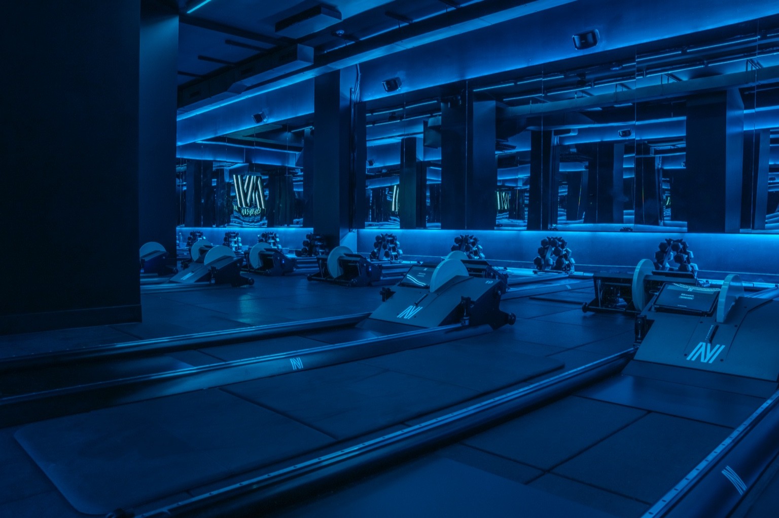 NRTHRN Strong boutique fitness concept photography in New York City Flatiron District — gym and fitness brand content