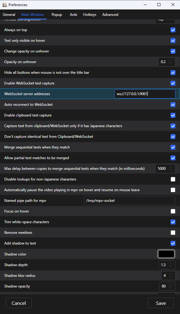 Websocket