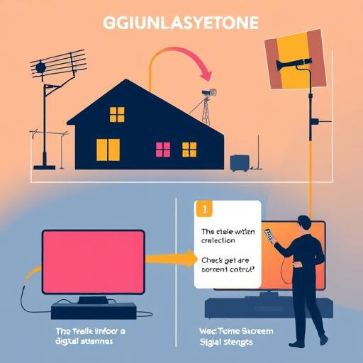 Как подключить цифровую телевизионную антенну: пошаговая инструкция