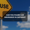 pause car insurance in Ontario
