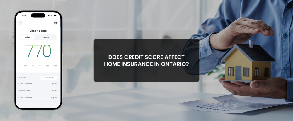 credit score affect home insurance in Ontario