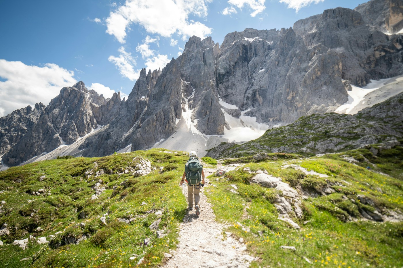 Hiking in the Dolomites