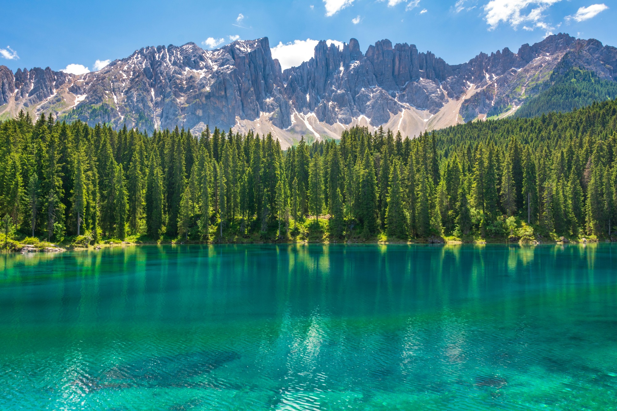 Dolomites alpine landscape