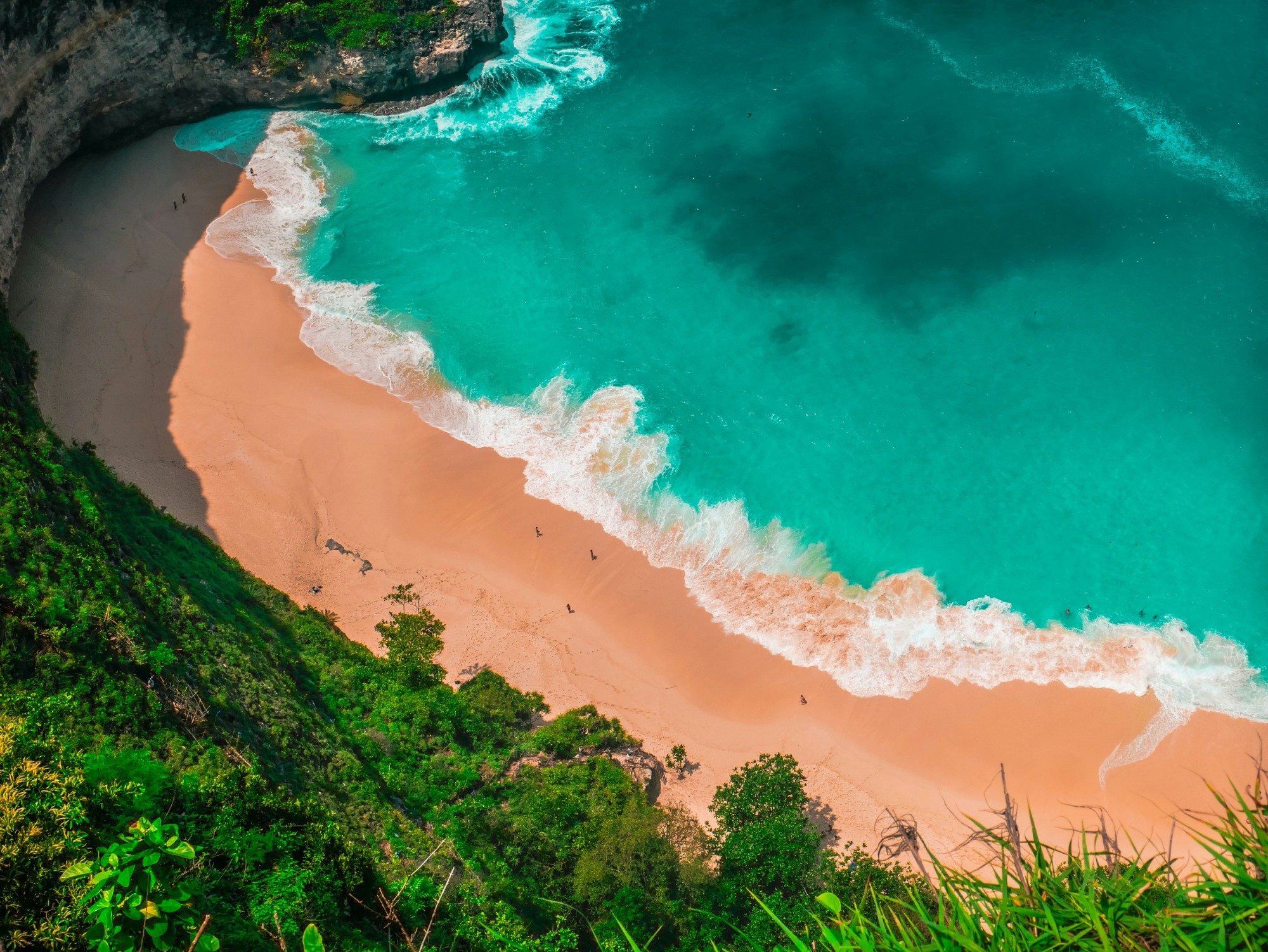 Bali landscape and rice terraces