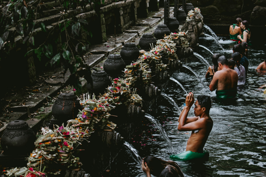 Bali atmosphere and ritual