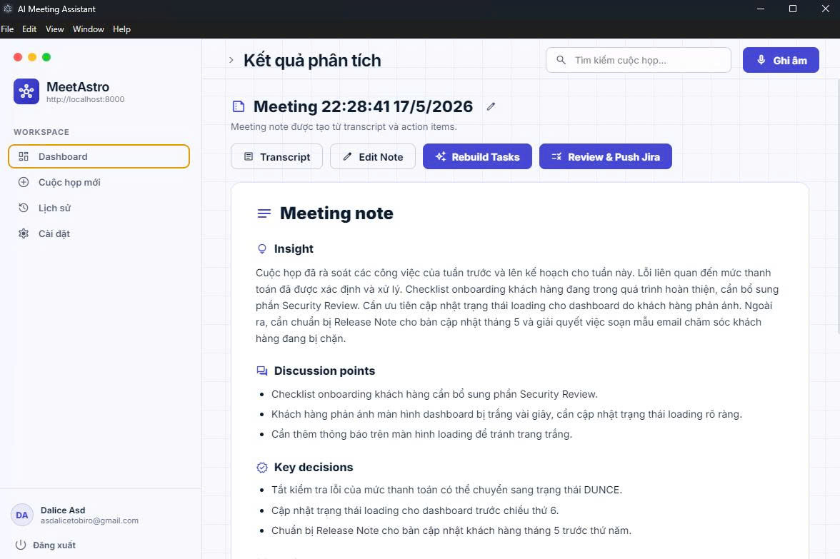 MeetAstro — App Screenshot