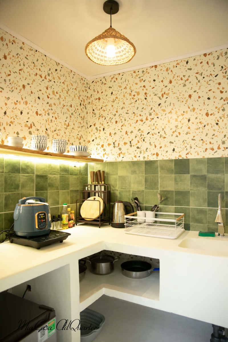 Kitchen Old Quarter apartment Hanoi