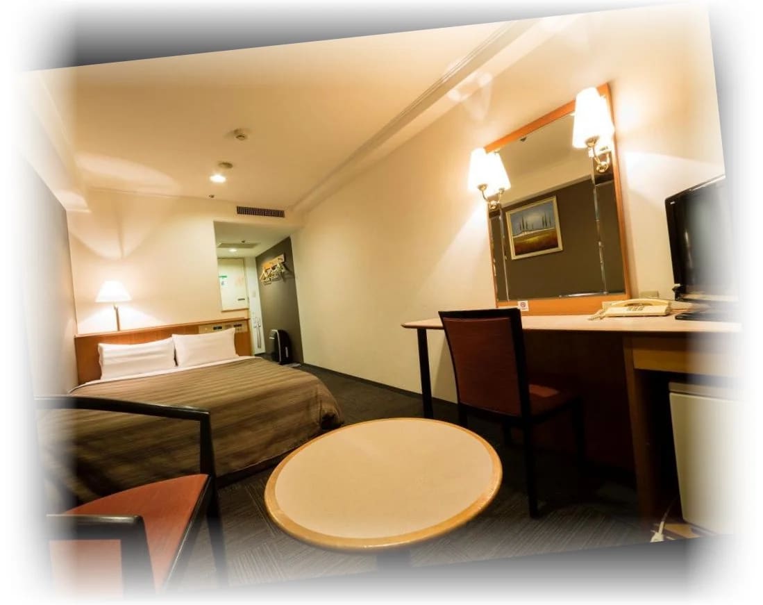 아크_호텔_오사카_신사이바시_더블룸_(금연)_-_객실