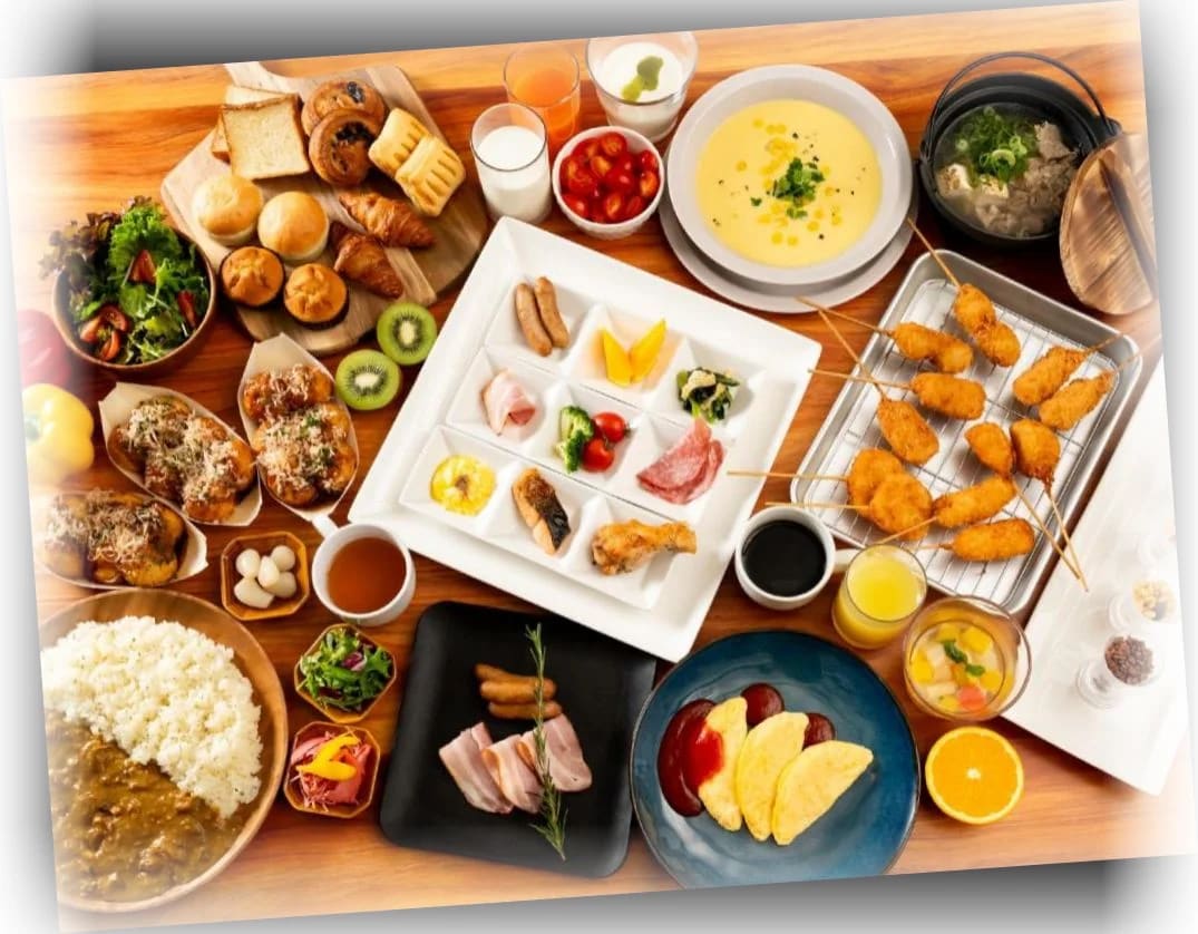 아크_호텔_오사카_신사이바시_뷔페식