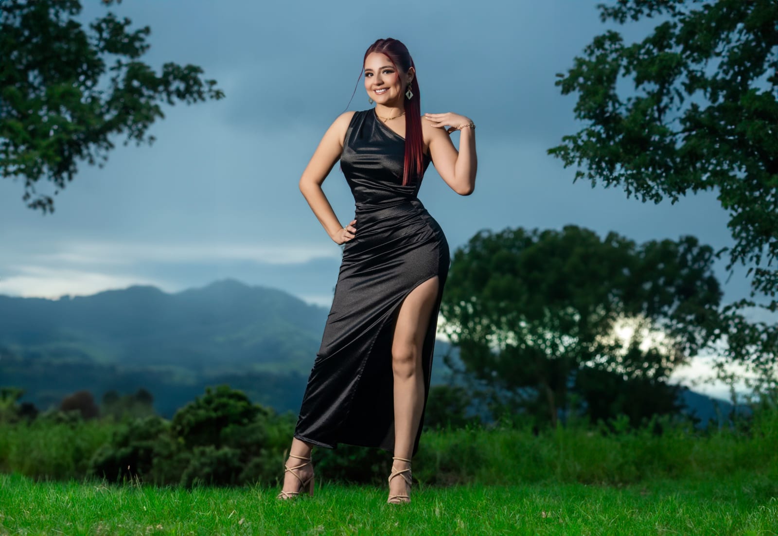 Sesión fotográfica al aire libre