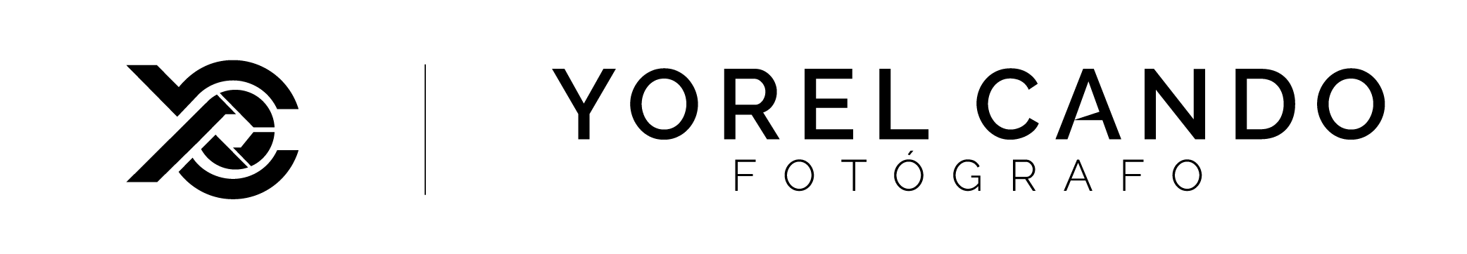 Logo Yorel Cando Fotógrafo