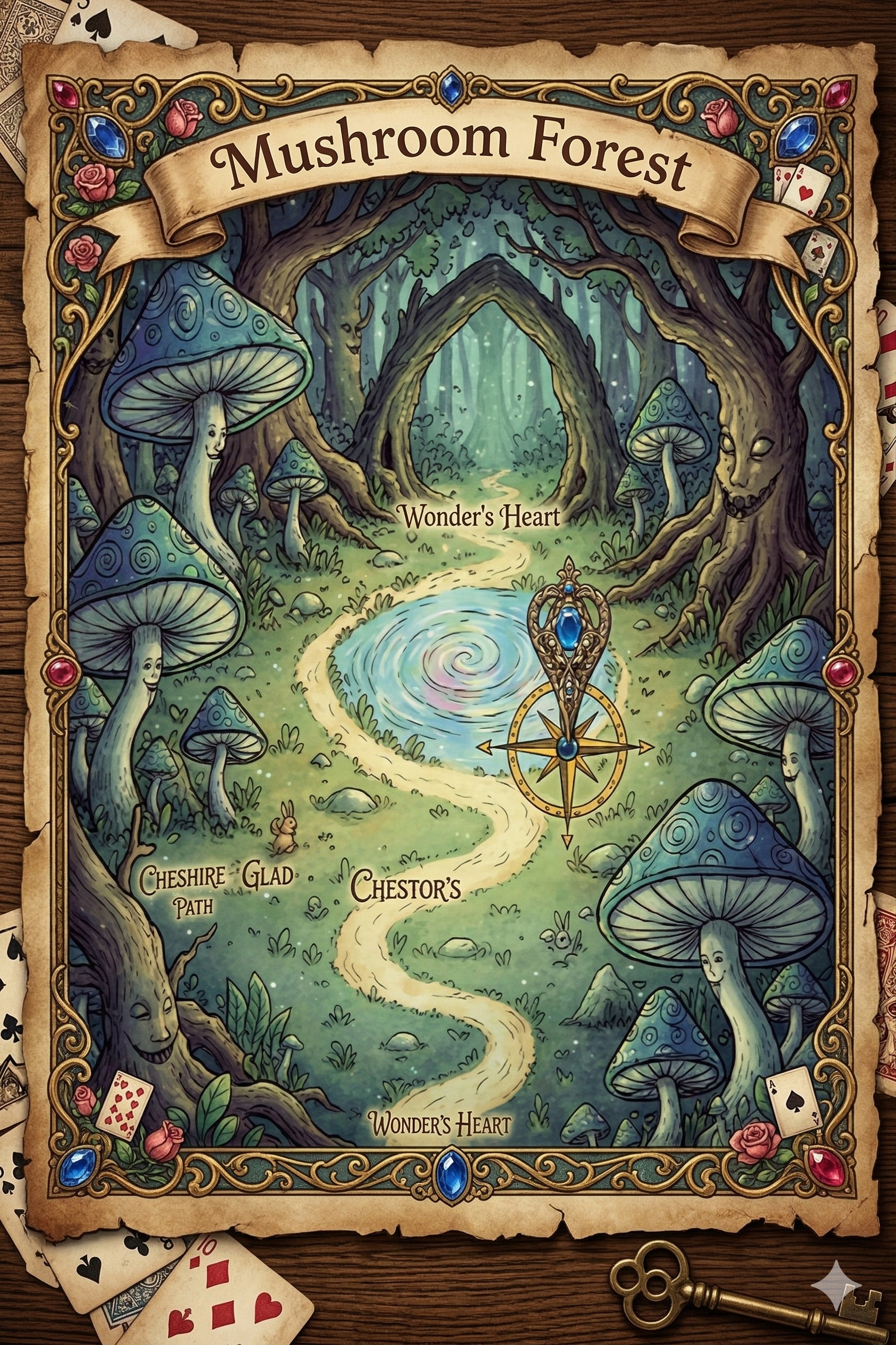 Mapa do local