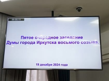 37 вопросов внесли народные избранники и мэрия на заседания Думы Иркутска и депутатские слушания первой половины 2025 года