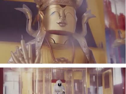 Нейросеть Stable Diffusion нарисовала легендарные бурятские дацаны