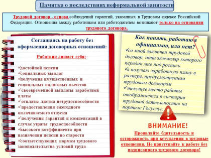 Трудовой договор – основа соблюдения гарантий, указанных в Трудовом кодексе Российской Федерации