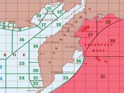 В Беринговом море снова шторм с десятиметровыми волнами