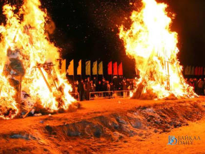 Ритуальные костры для обряда Дугжууба разожгли 19 февраля