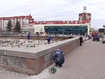 Первого мая в Иркутске заработают 11 фонтанов
