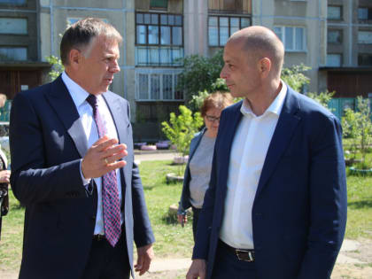 Председатель Законодательного Собрания Сергей Сокол с рабочим визитом посетил Ангарск