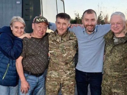 Гуманитарная помощь для военных из Иркутской области