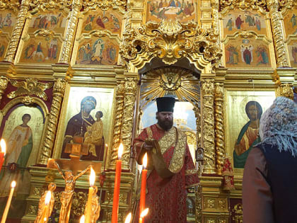 Радоница в кафедральном соборе Богоявления