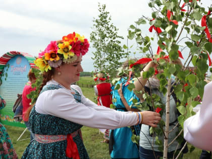 Областной народный праздник «Троица» прошел в селе Анга Качугского района 16 июня