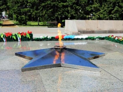 Акция "Пламя гордости за Победу" состоялась в Иркутске