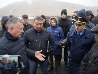 Рабочая поездка губернатора Иркутской области по Ольхонскому району