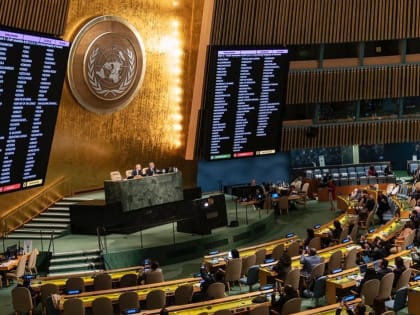 Генассмаблея ООН призвала Россию сворачивать СВО и уходить из Украины